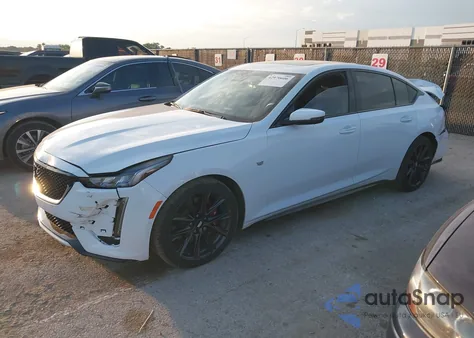 2022 Cadillac Ct5 Sport из США, поврежденный, VIN 1G6DP5RK1N0113917